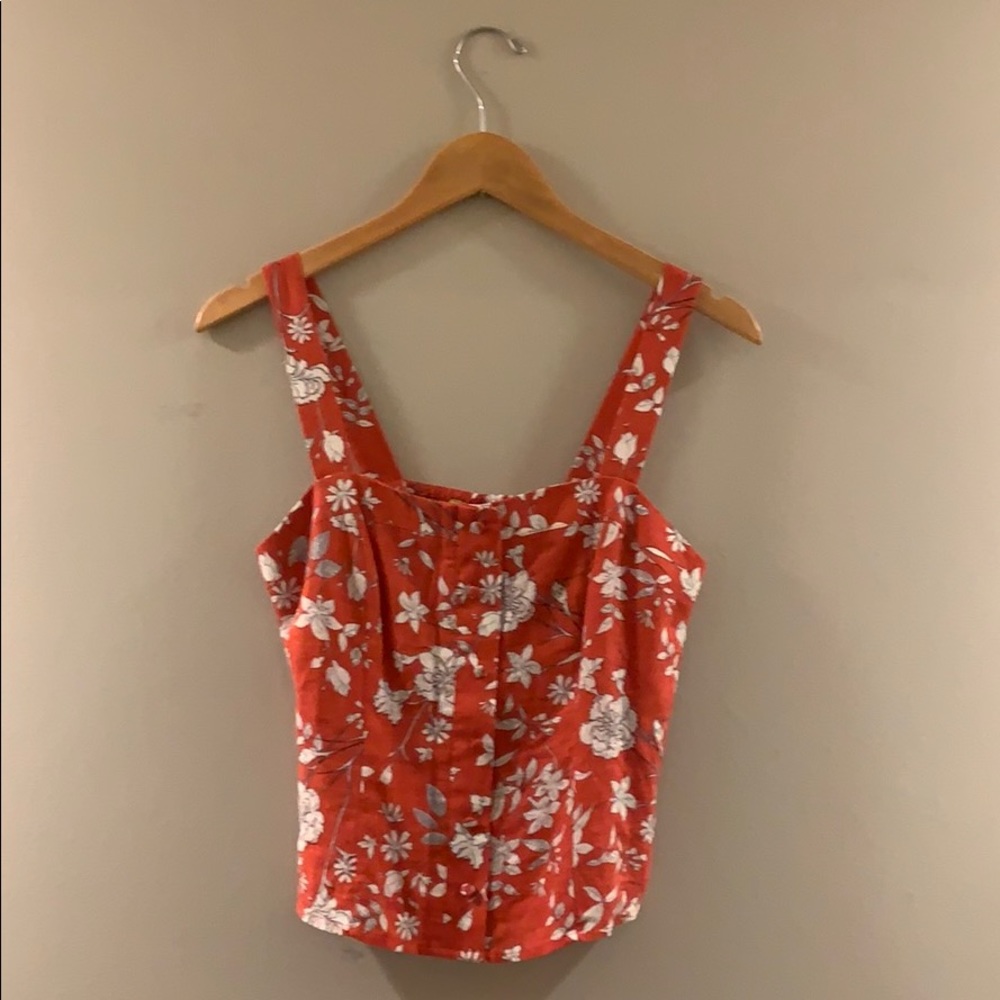 Gianna Bini Crop Tank 4 NWOT